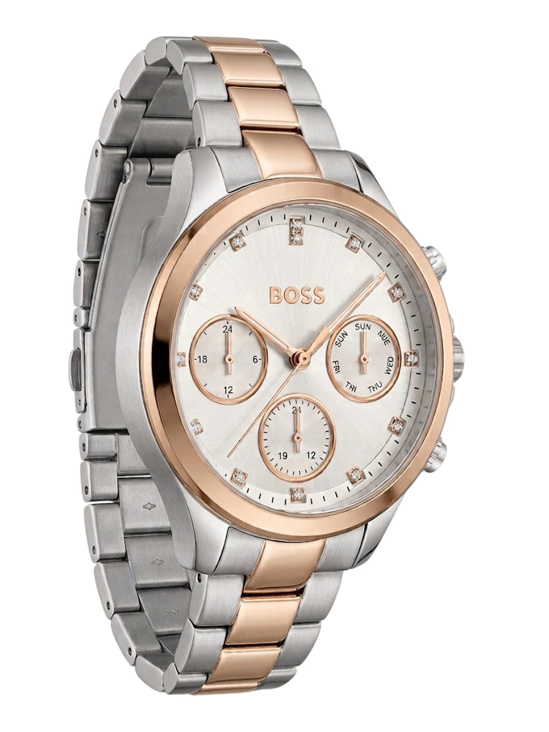 Hugo Boss Hera Damenuhr Bicolor Edelstahl HB1502564