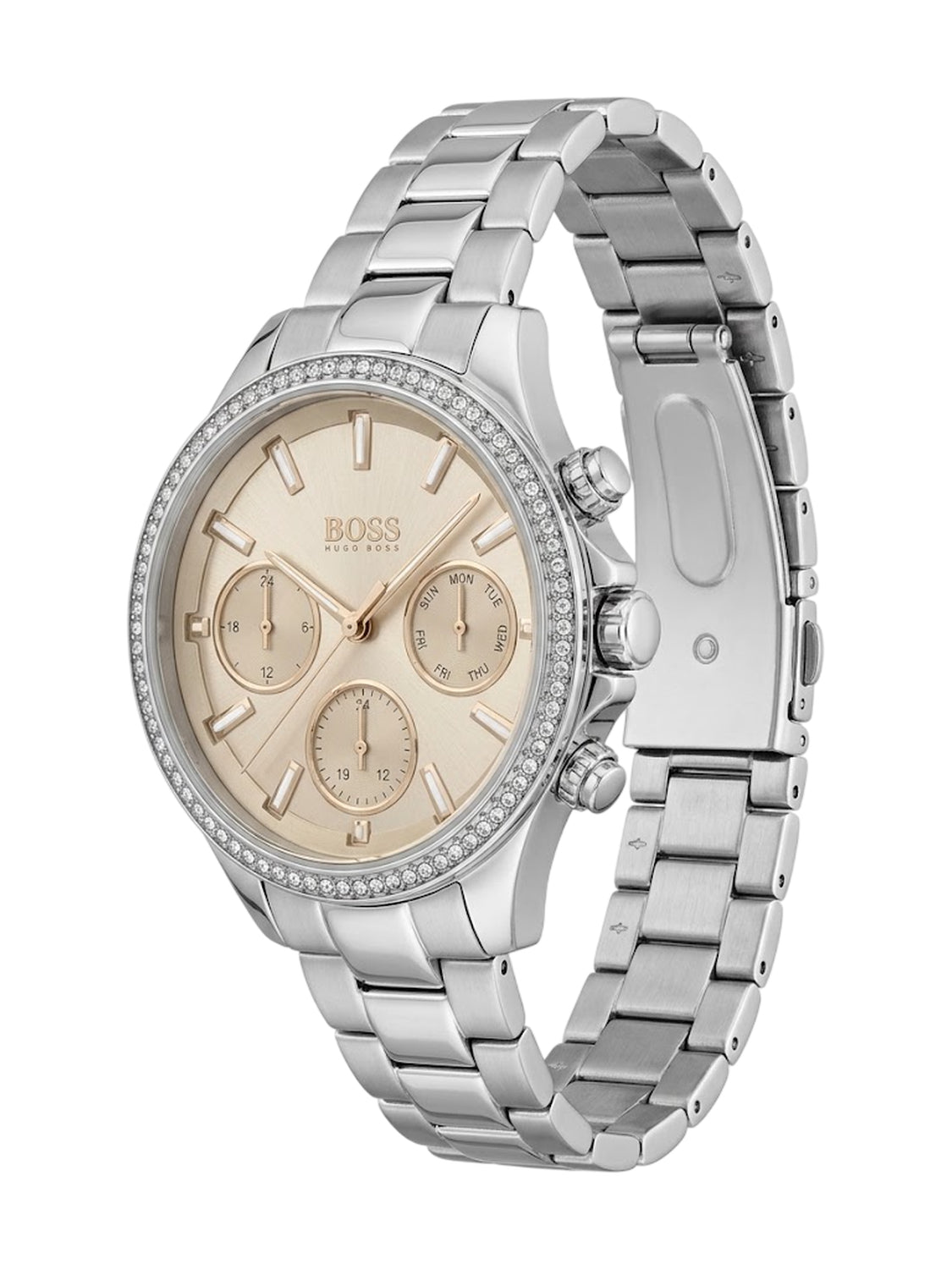 Hugo Boss Hera Damenuhr Silber Edelstahl HB1502565