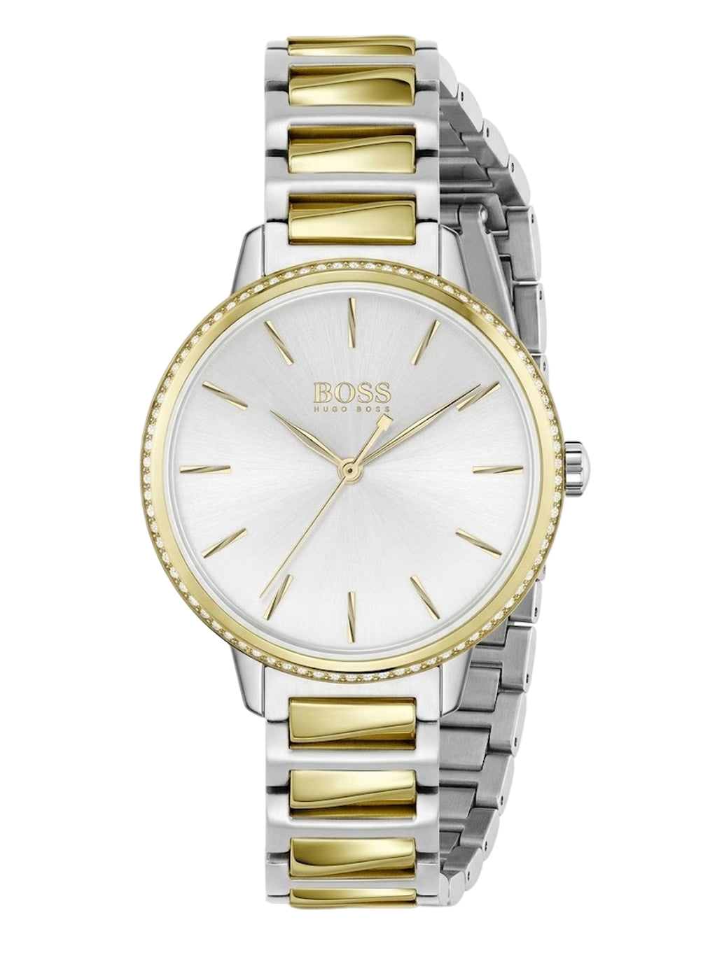 Hugo Boss Signature Damenuhr HB1502568 bicolor Edelstahl