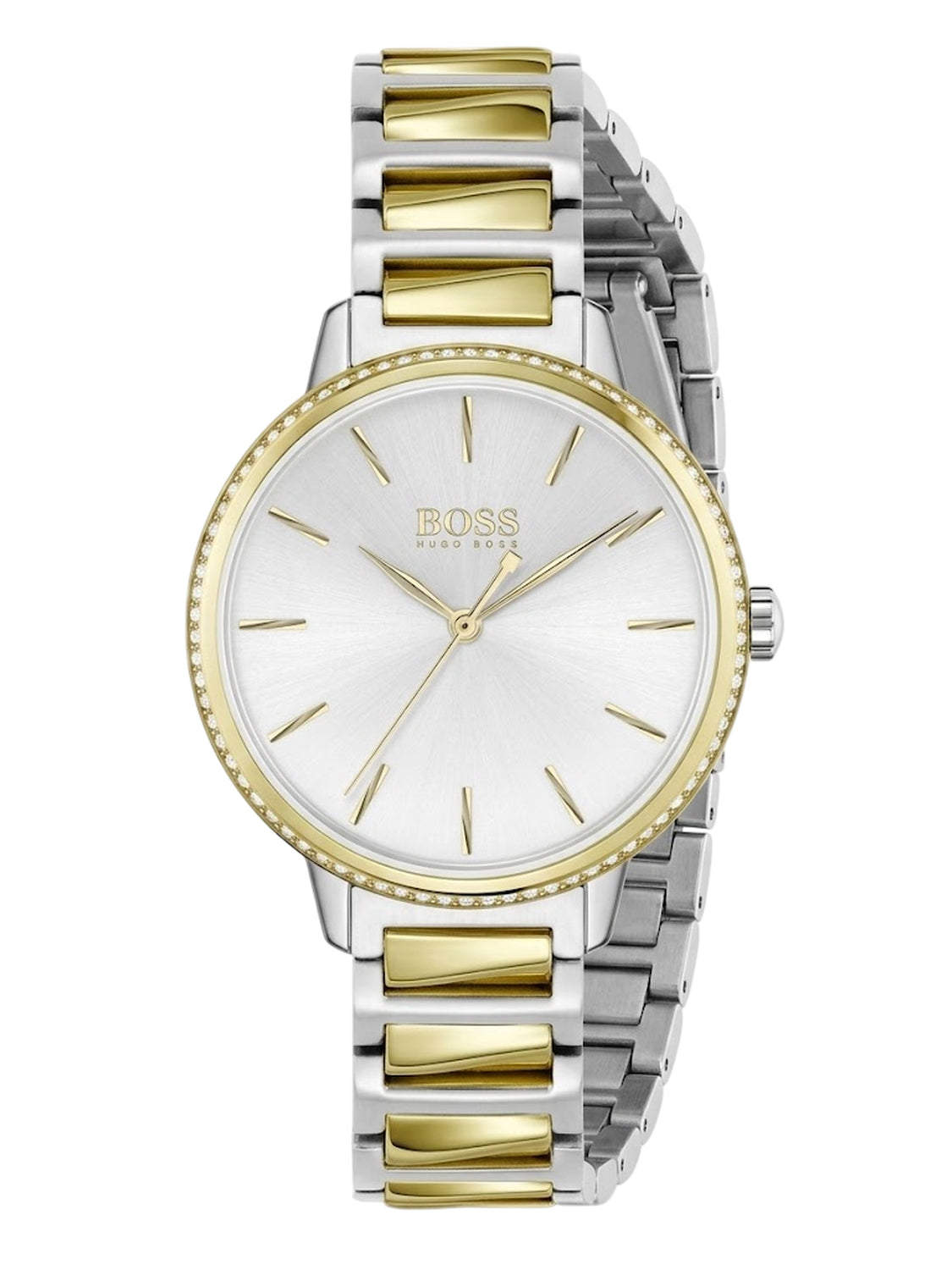 Hugo Boss Signature Damenuhr HB1502568 bicolor Edelstahl