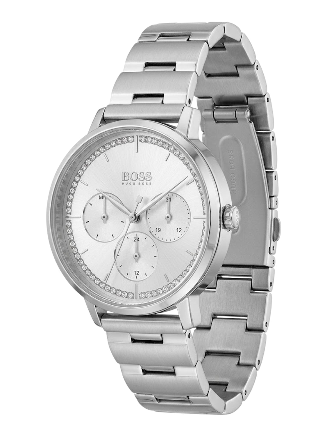Hugo Boss Prima Damenuhr Silber Edelstahl HB1502570
