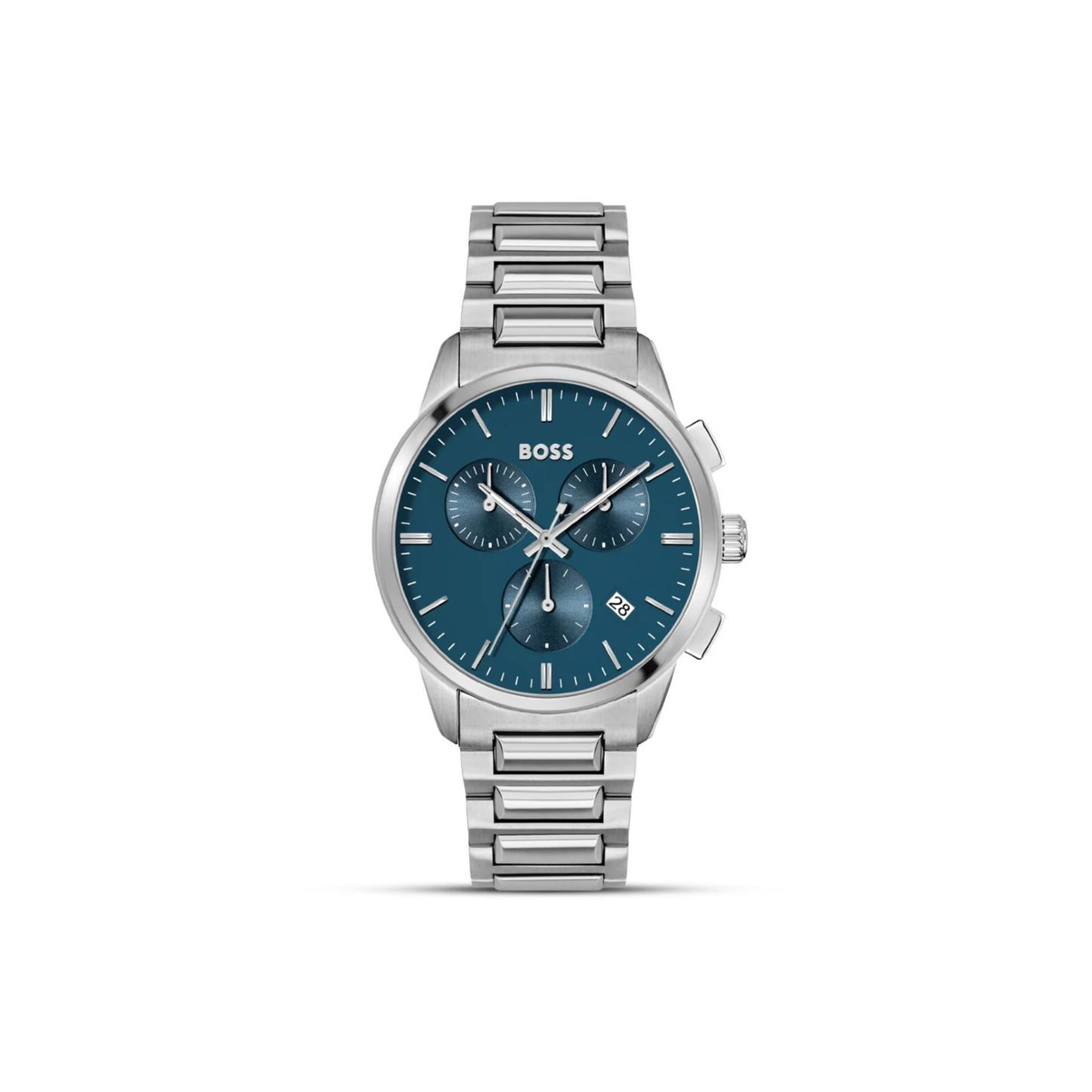 Hugo Boss Armbanduhr Dapper Model HB1513927 mit Edelstahlarmband