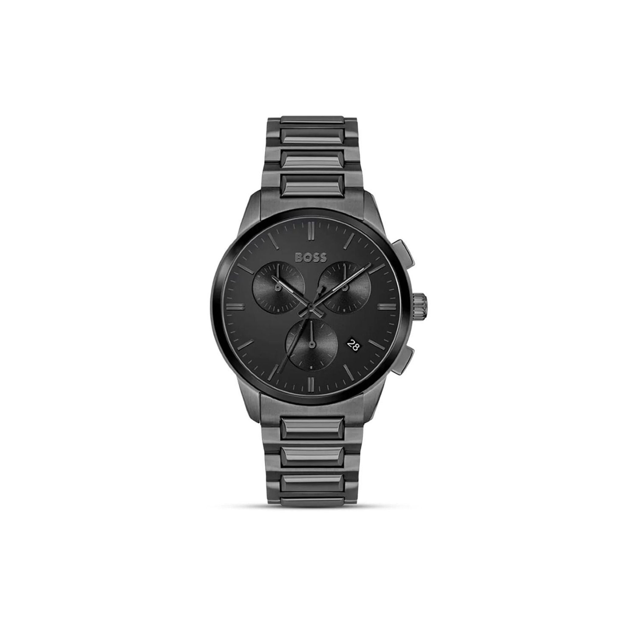 Hugo Boss Armbanduhr Dapper Model HB1513929 mit Edelstahlarmband