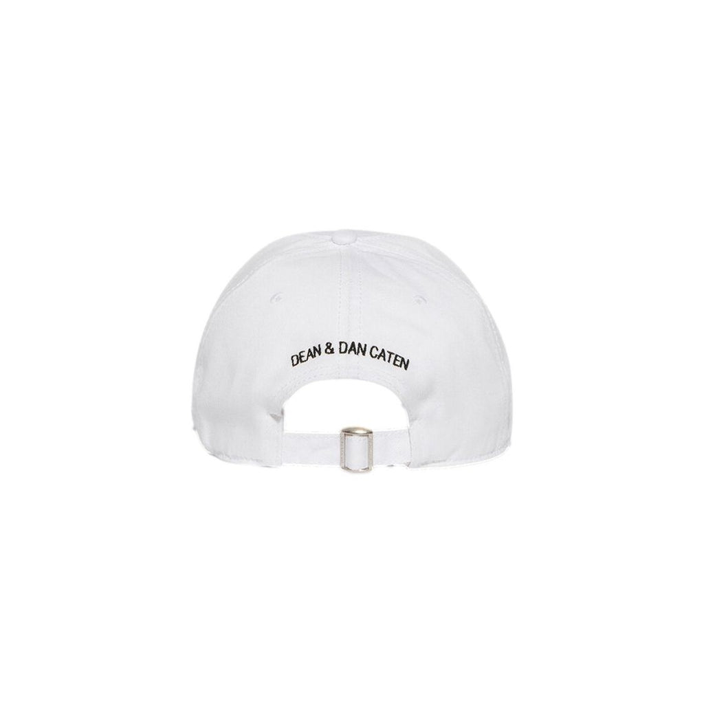 Dsquared2 Icon Forever Baseball Cap aus Baumwolle Weiß