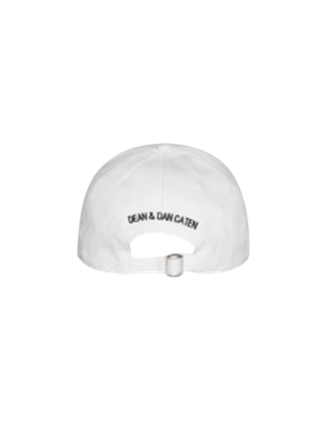Dsquared2 Icon Sunset Baseball Cap aus Baumwolle Weiß