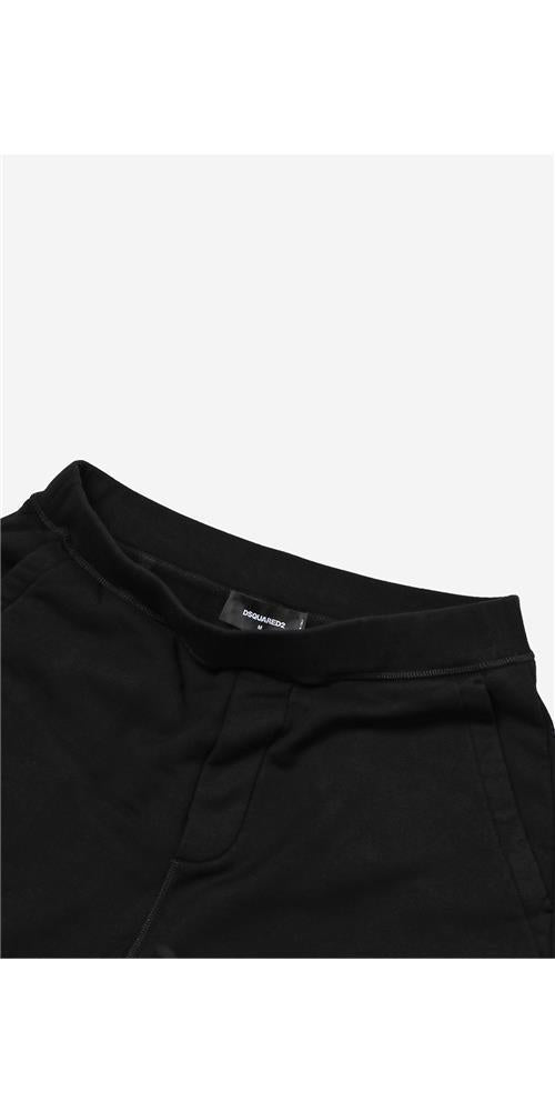 Dsquared2 Shorts Relax Fit Schwarz Herren