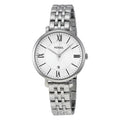 Fossil Jacqueline Damen-Uhr aus silberfarbenem Edelstahl ES3433