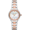 Emporio Armani Dreizeigeruhr Zweifarbig Edelstahl AR11569