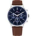 Tommy Hilfiger Tyson Multifunktionsuhr Blau Braun 1710585