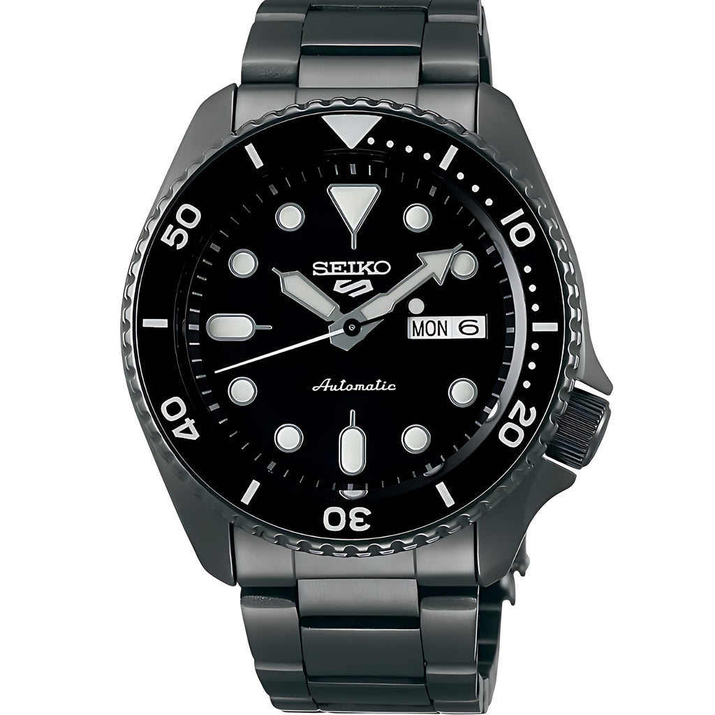 Seiko 5 Sports Automatik Schwarz Edelstahl SRPD65K1