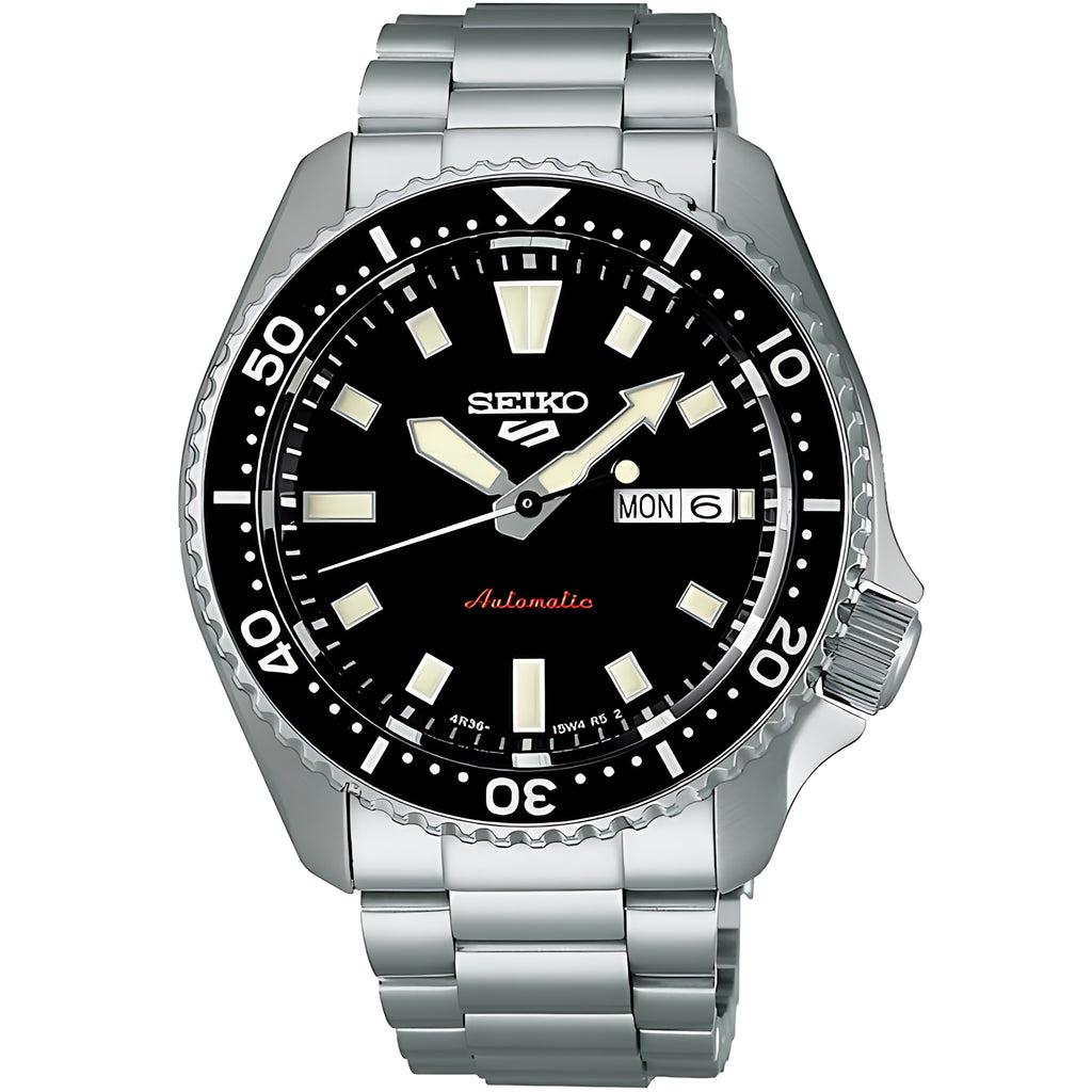 Seiko 5 Sports SKX Series Automatik Schwarz Edelstahl SRPL85K1