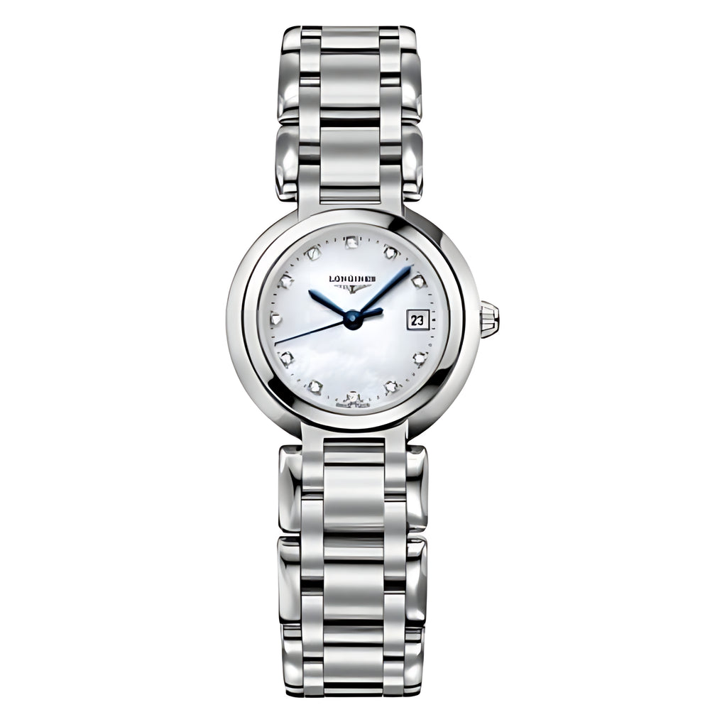 Longines Lyre Quarz-Herrenuhr Silber Edelstahl 38,5 mm