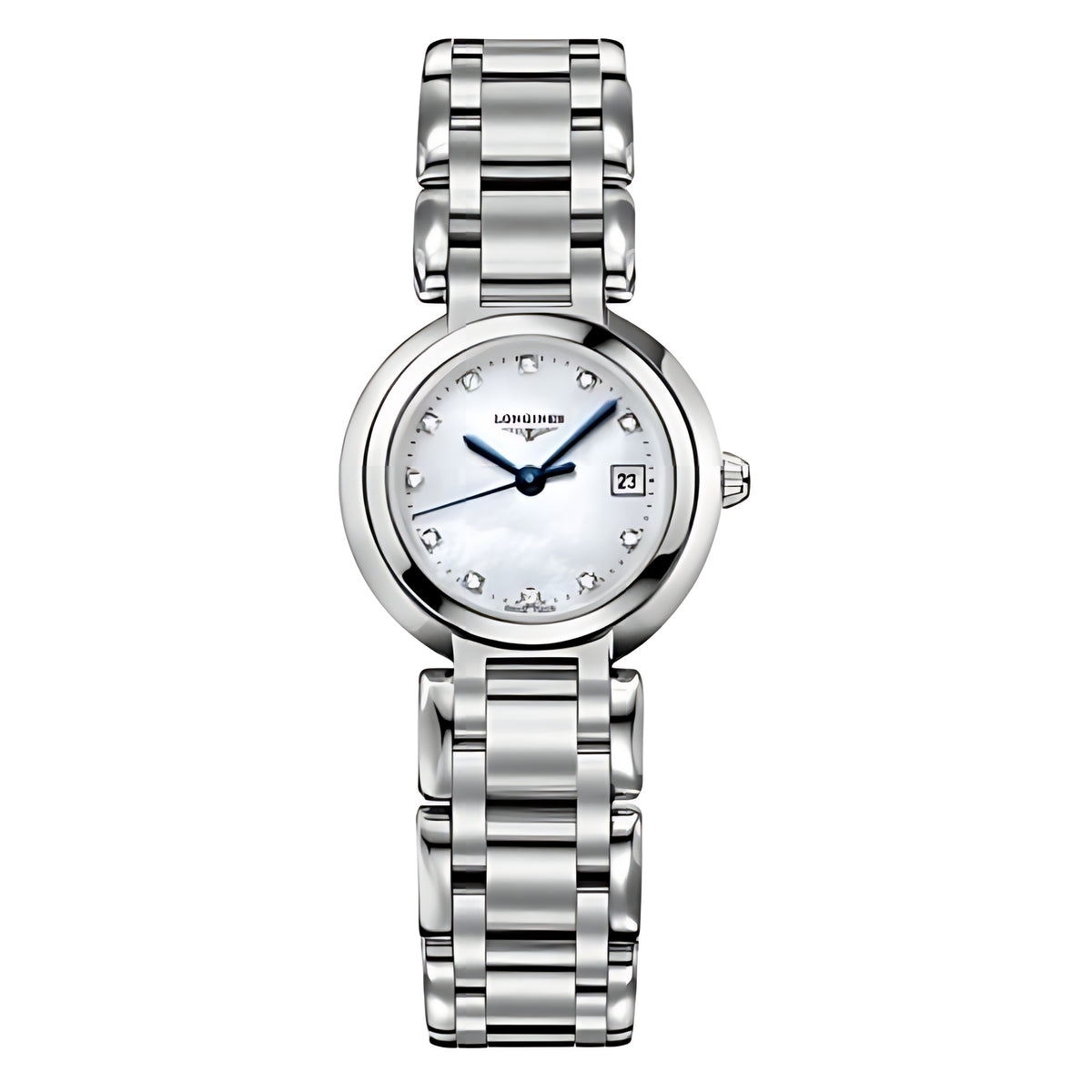 Longines Lyre Quarz-Herrenuhr Silber Edelstahl 38,5 mm