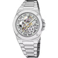 FESTINA SWISS MADE HERREN UHR AUTOMATIK F22006 EDELSTAHL ARMBAND