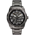 Fossil Bronson Automatic Smoke Stainless Steel Watch