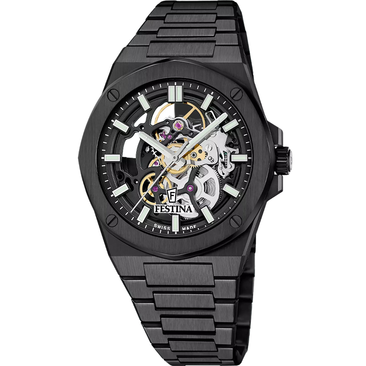 FESTINA SWISS MADE HERREN UHR AUTOMATIK F22014/1