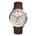 Fossil Neutra Chronograph Brown Leather Watch FS6022