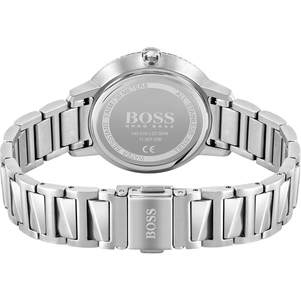 Hugo Boss Grand Prix Chronograph Silber Edelstahl HB1502539
