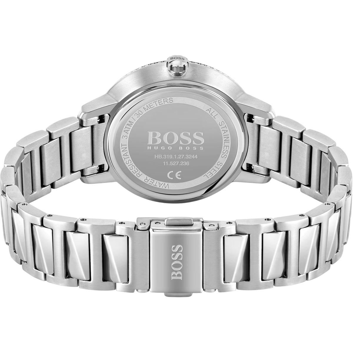 Hugo Boss Grand Prix Chronograph Silber Edelstahl HB1502539