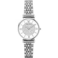 Emporio Armani Damen-Uhr aus silberfarbenem Edelstahl AR1925