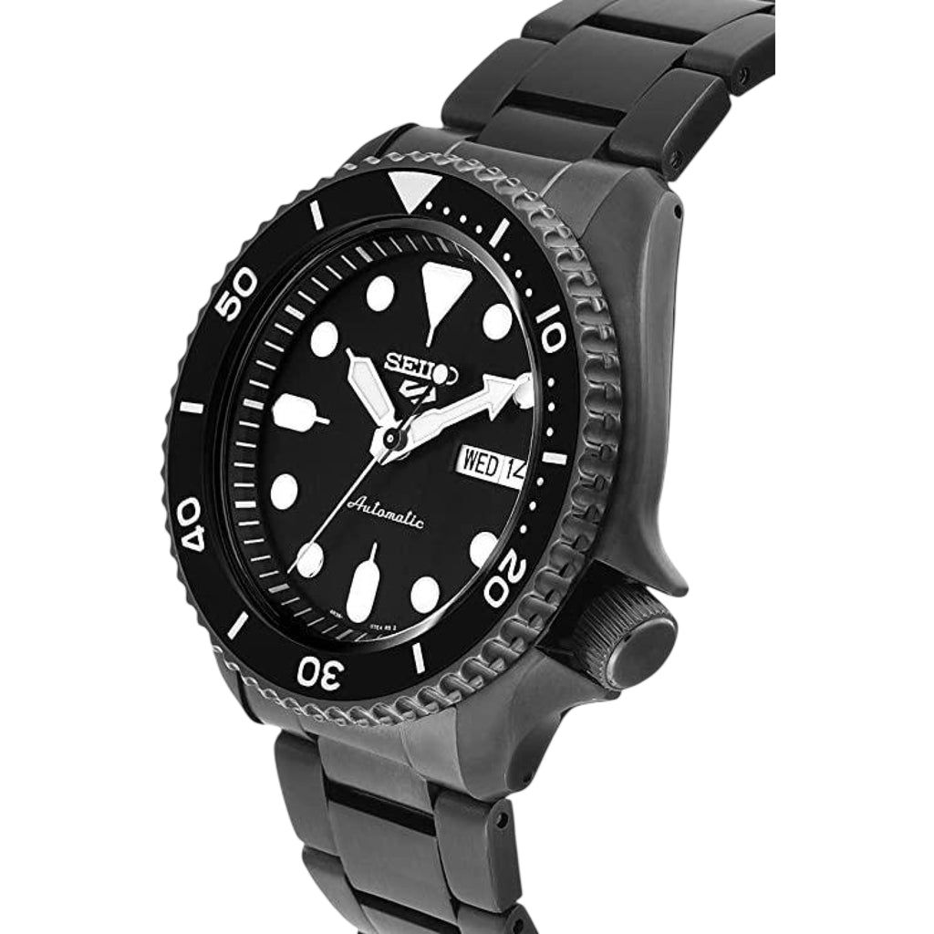 Seiko 5 Sports Automatik Schwarz Edelstahl SRPD65K1