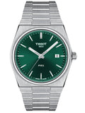 Tissot PRX 40mm Swiss Made Quarzuhr Grün Edelstahl T137.410.11.091.00