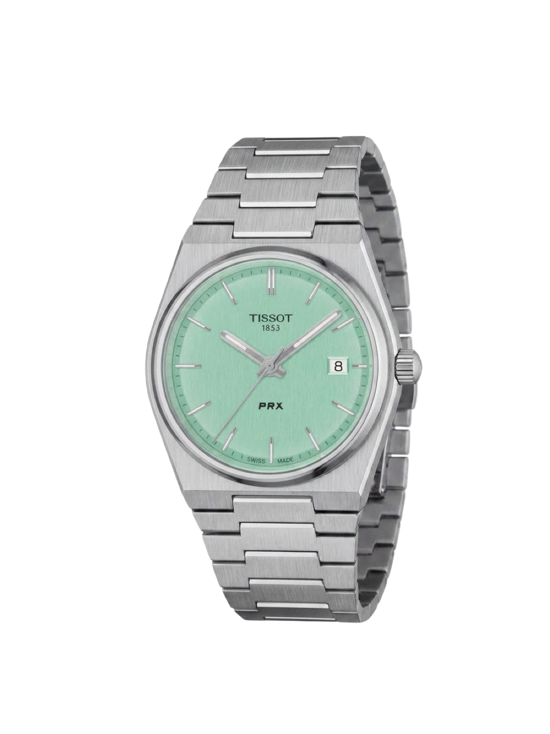 Tissot PRX 35mm Quarz Edelstahl Hellgrün T137.210.11.091.00