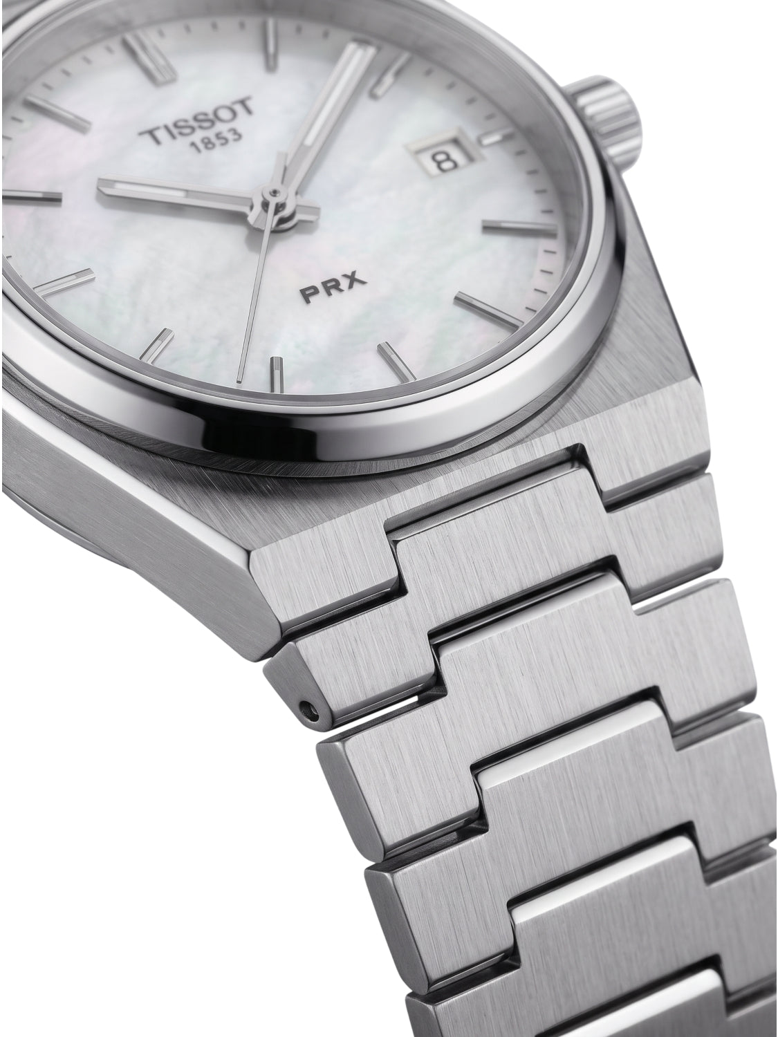 Tissot PRX 35mm Quarz Edelstahl Perlmutt T137.210.11.111.00