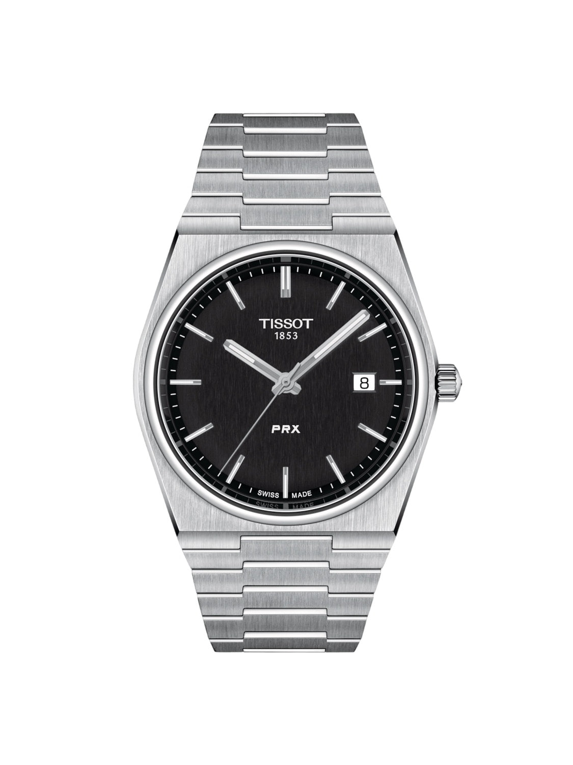 Tissot Herrenuhr PRX 40mm Schwarz Edelstahl T137.410.11.051.00