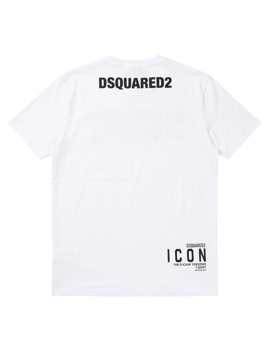 Dsquared2 Icon Fuckin' Freezing T-Shirt Weiß Herren