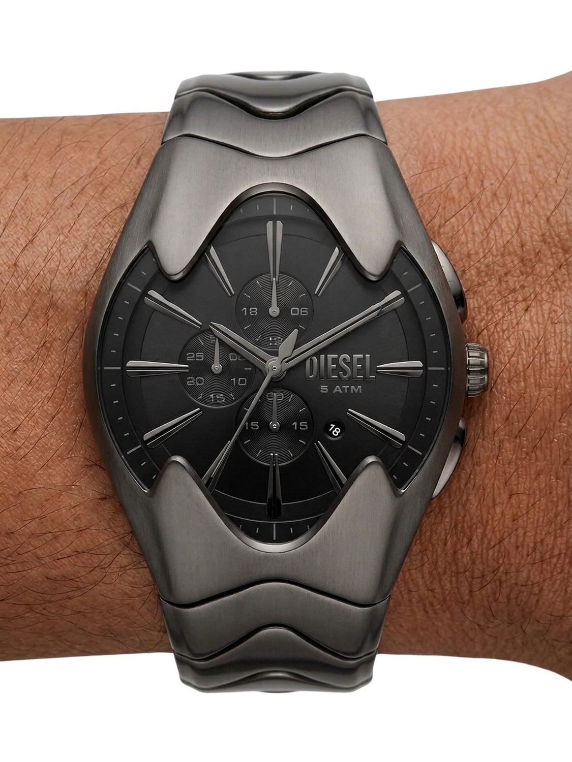Diesel Mercurial DZ4682 Chronograph Herrenuhr Dunkelgrau