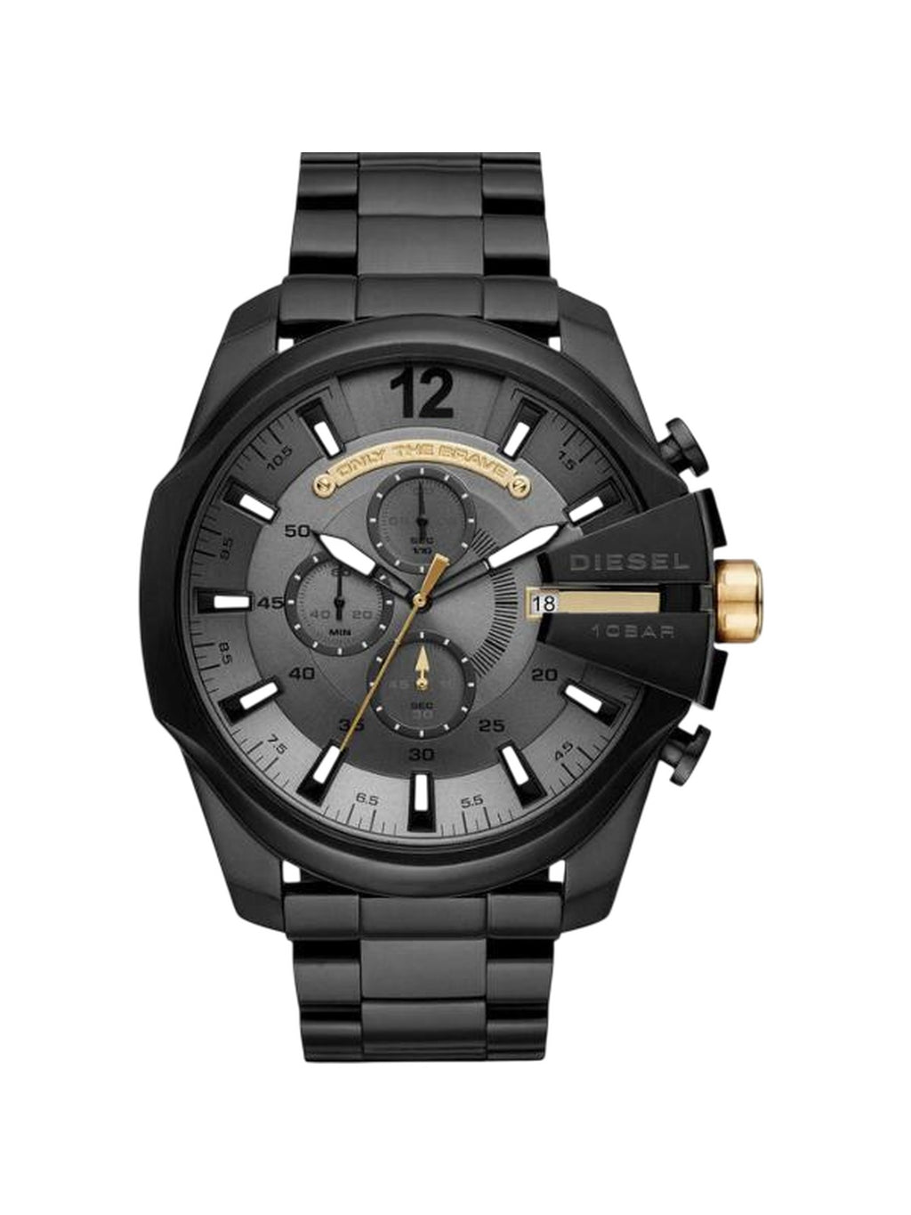 Diesel Mega Chief DZ4479 Chronograph Herrenuhr Schwarz