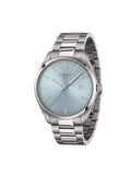 Tissot PR 100 40 mm Swiss Made Quarzuhr Eisblau T150.410.11.351.00