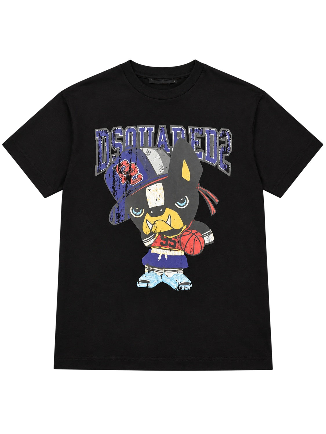 Dsquared2 Ciros Game Time T-Shirt Schwarz Herren