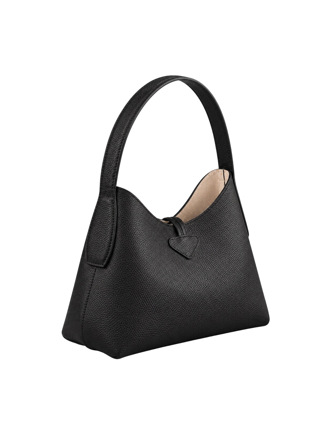Longchamp Le Roseau Schultertasche S Damen Schwarz