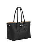 Longchamp Le Roseau L Tote Bag Damen Schwarz