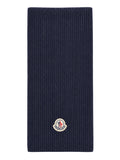 Moncler Kaschmir Schal in Dunkelblau Unisex