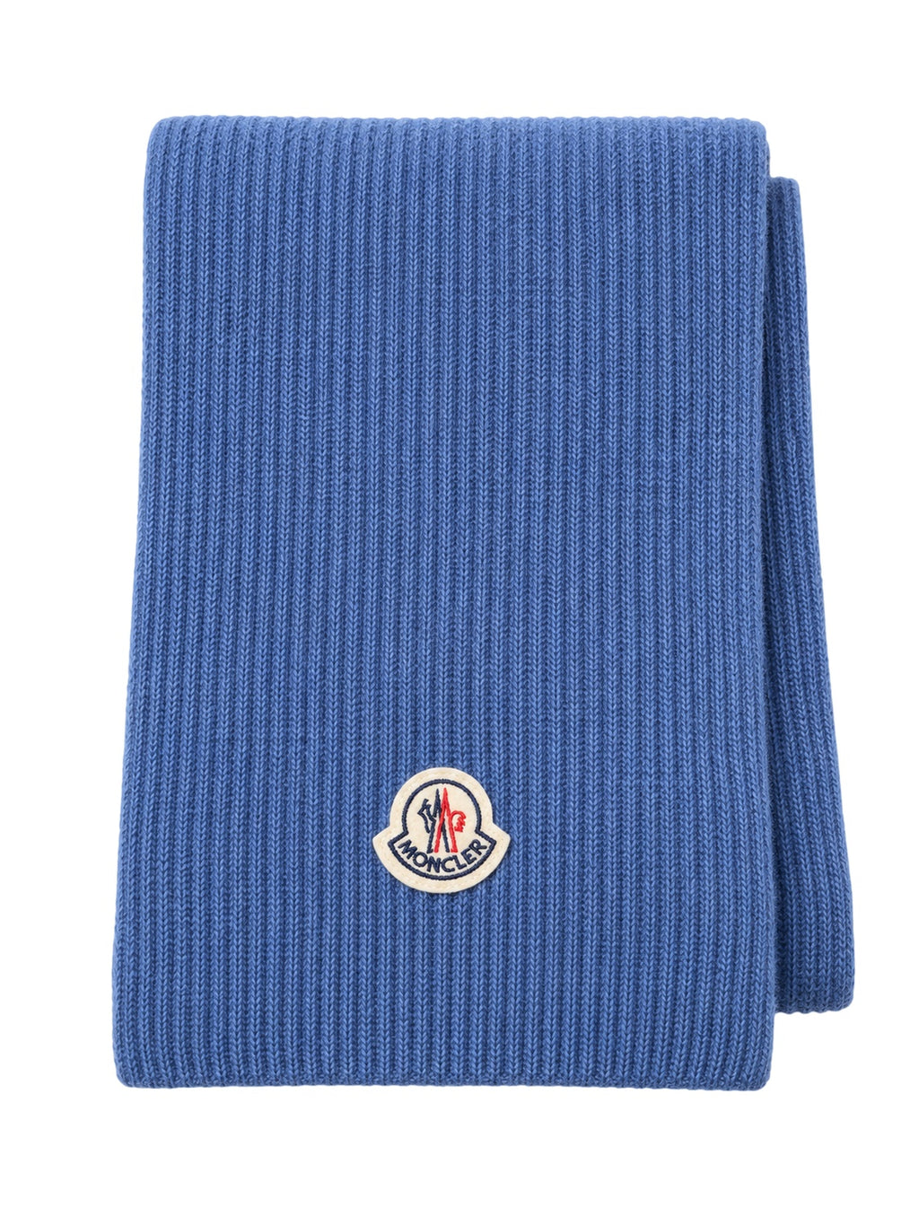 Moncler Kaschmir Schal in Blau Unisex