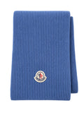Moncler Kaschmir Schal in Blau Unisex