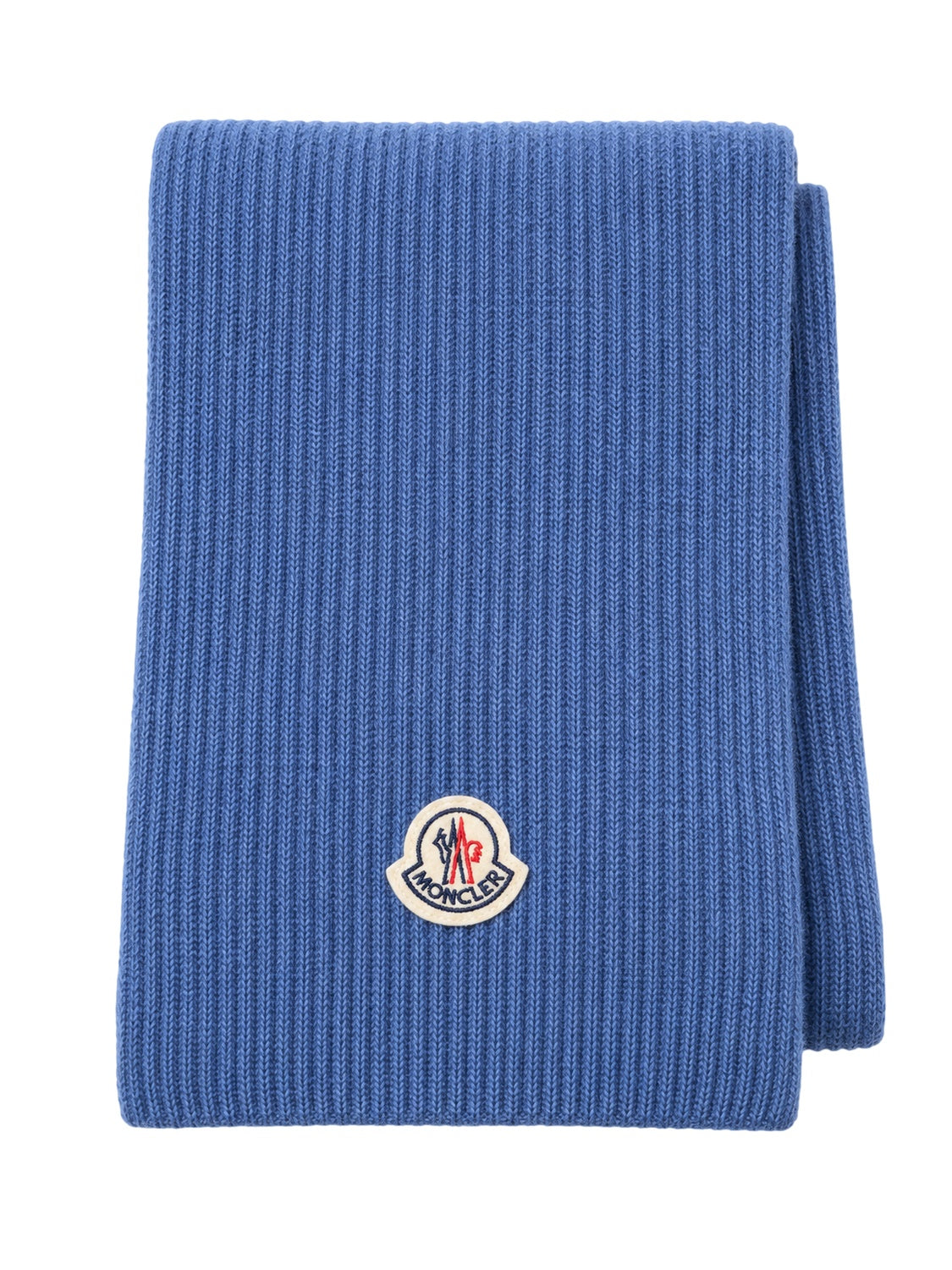 Moncler Kaschmir Schal in Blau Unisex