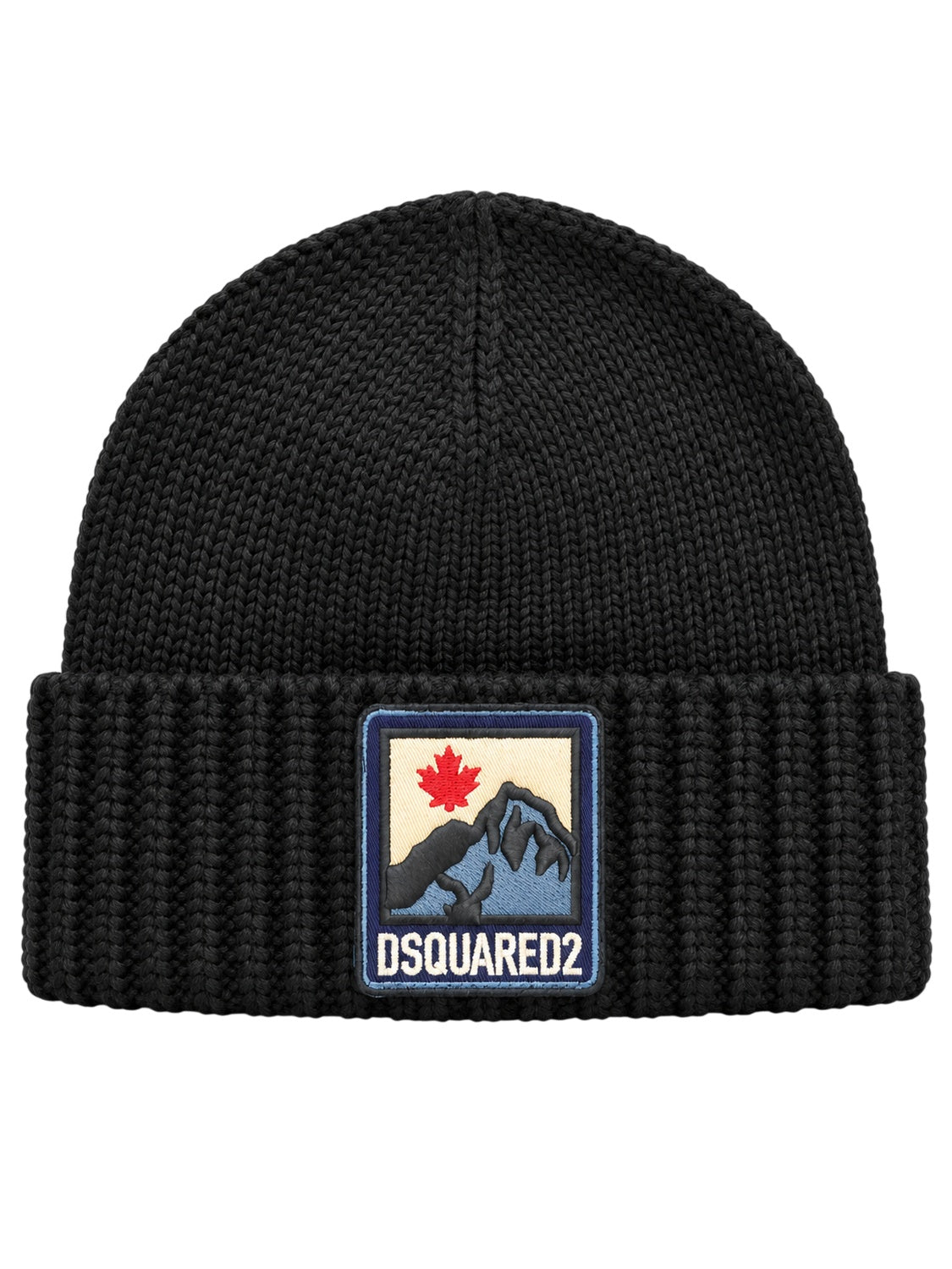Dsquared2 Simple Man Beanie Wollmütze Schwarz