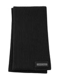 Prada Wollschal aus Wolle in Schwarz