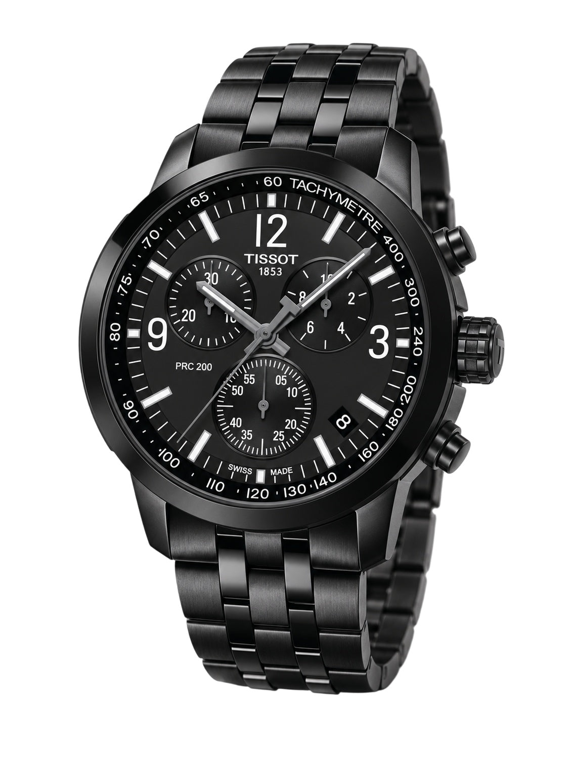 Tissot PRC 200 Chronograph Herrenuhr Schwarz T114.417.33.057.00