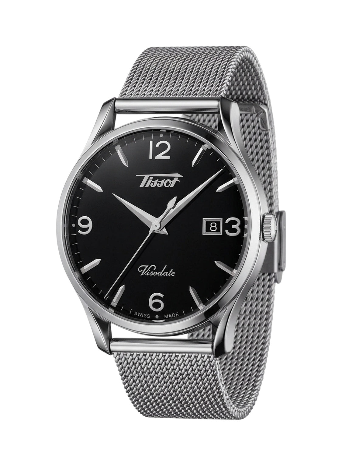 Tissot Heritage Visodate Herrenuhr Schwarz T118.410.11.057.00