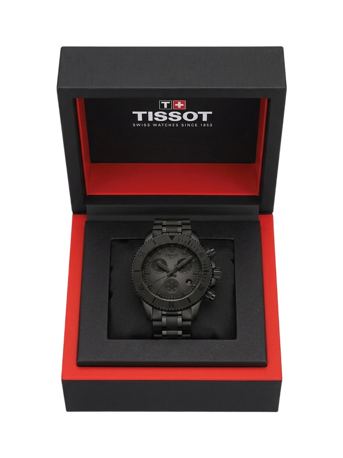 Tissot Seastar 1000 Chronograph 38mm Schwarz T120.217.33.061.00