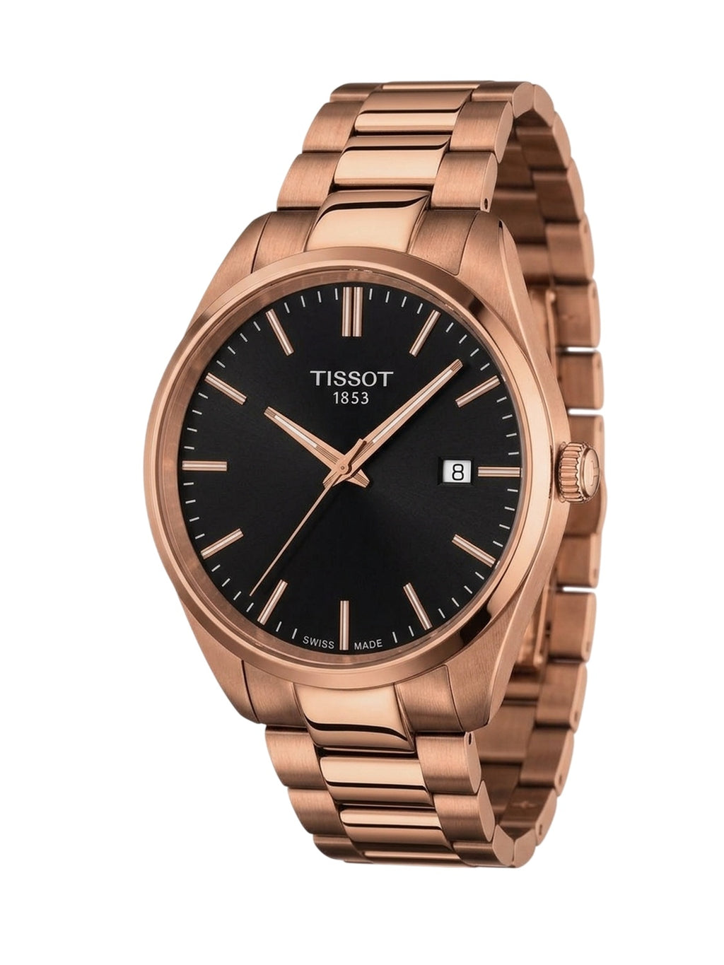Tissot PR 100 40mm Roségold Schwarz T150.410.33.051.00