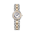 Longines PrimaLuna Armbanduhr Quarz Edelstahl und 18 Karat Roségold Silber/Roségold L8.110.5.79.6