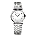 Longines La Grande Classique de Longines Quarz-Damenuhr Weiß 24 mm