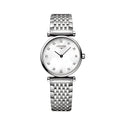 Longines La Grande Classique de Longines Quarz-Damenuhr Perlmutt Diamanten 24 mm