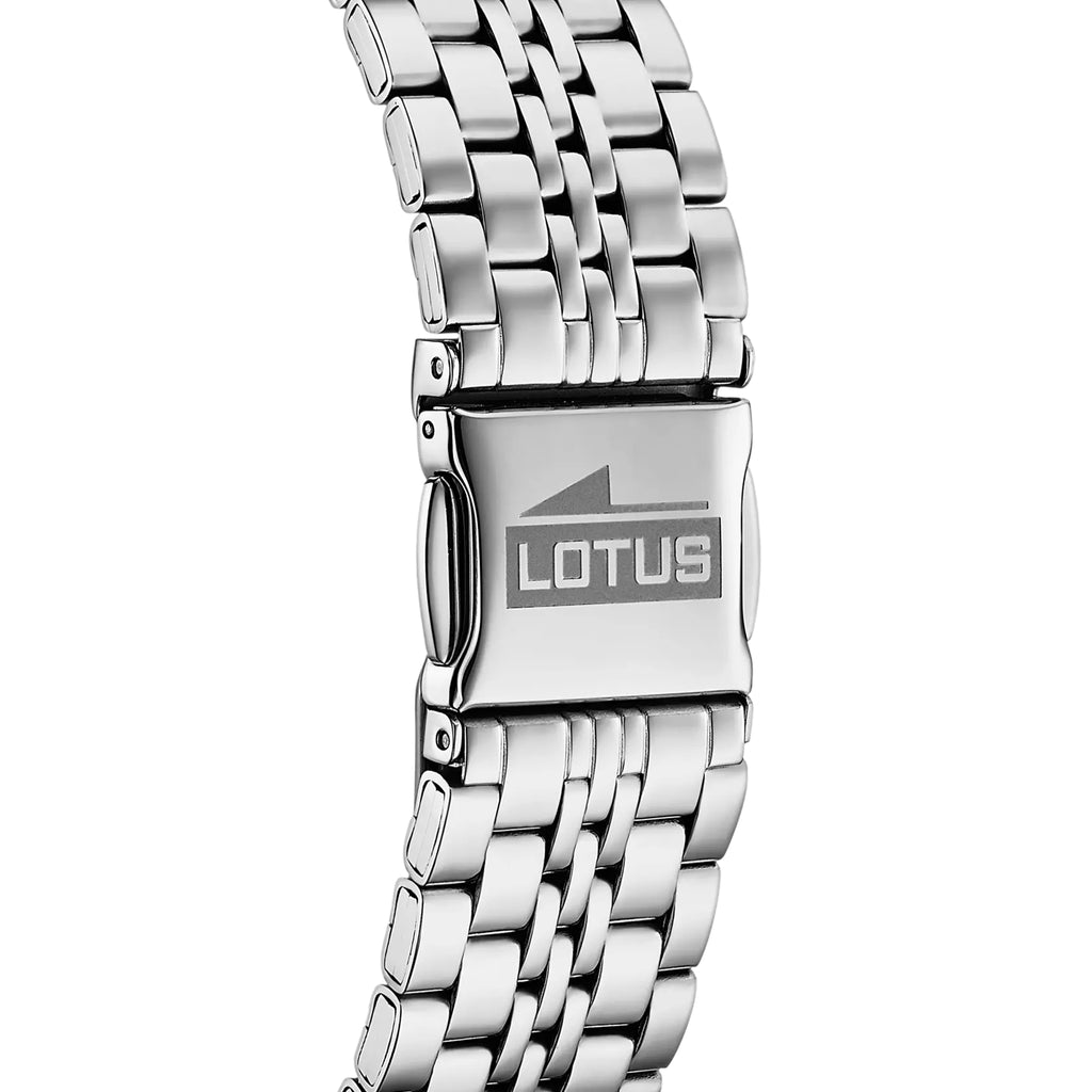 Lotus Classic Steel Herrenuhr Weiß Edelstahl 15883/1